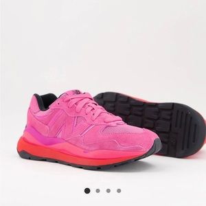 New Balance Romantic Choice 57/40 sneakers in pink.